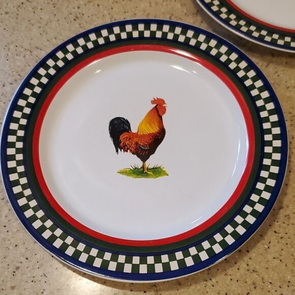 Ella's Rooster Bob Timberlake Dinner Plate… - Picture 2 of 8